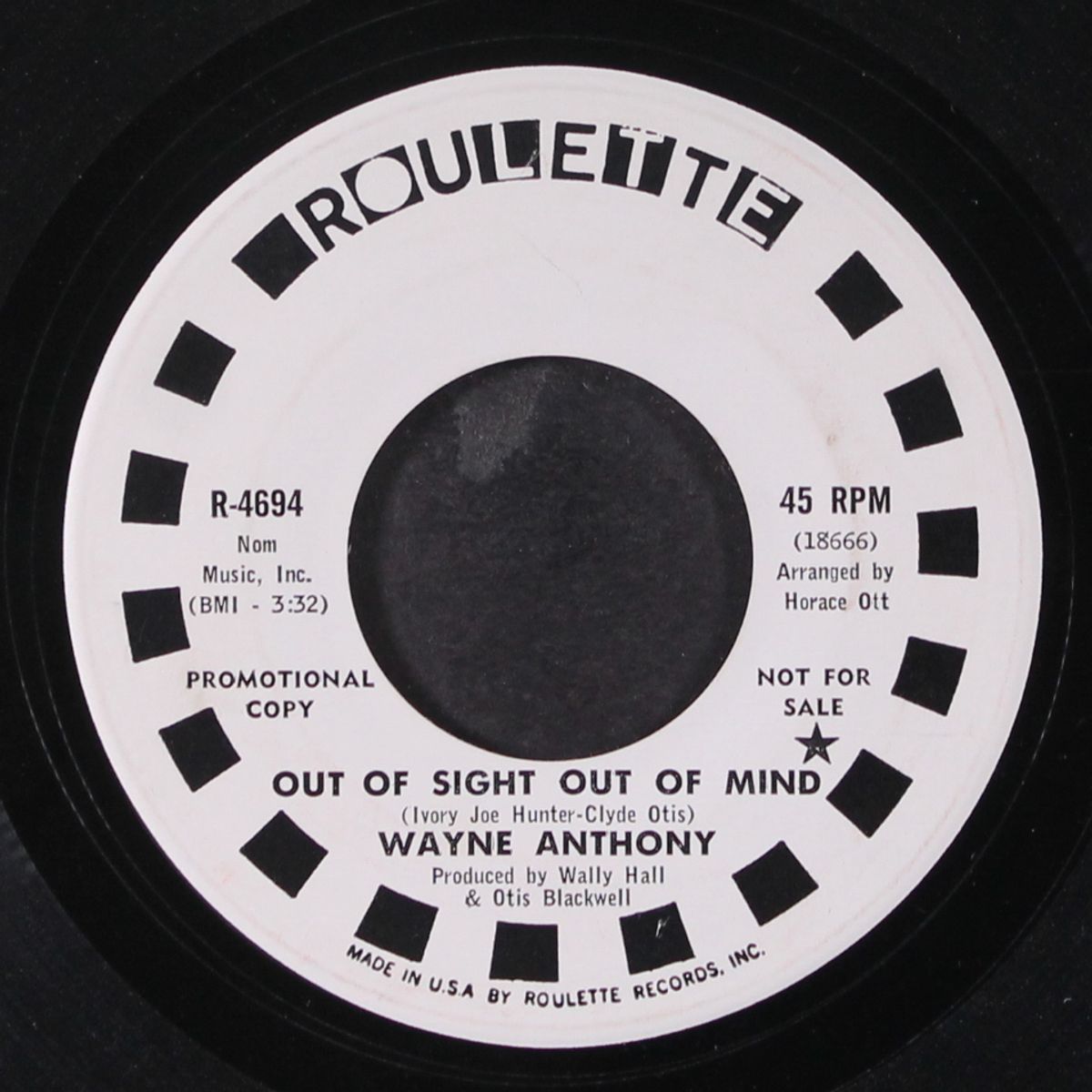g for girls / out of sight out of mind by WAYNE ANTHONY