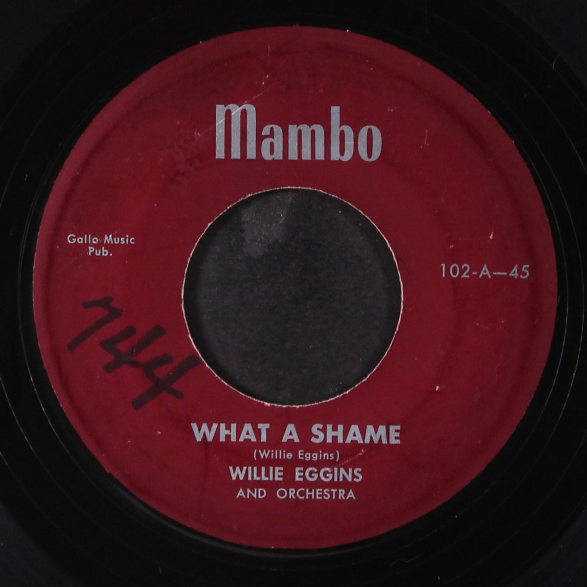 wow wow / what a shame by WILLIE EGGINS