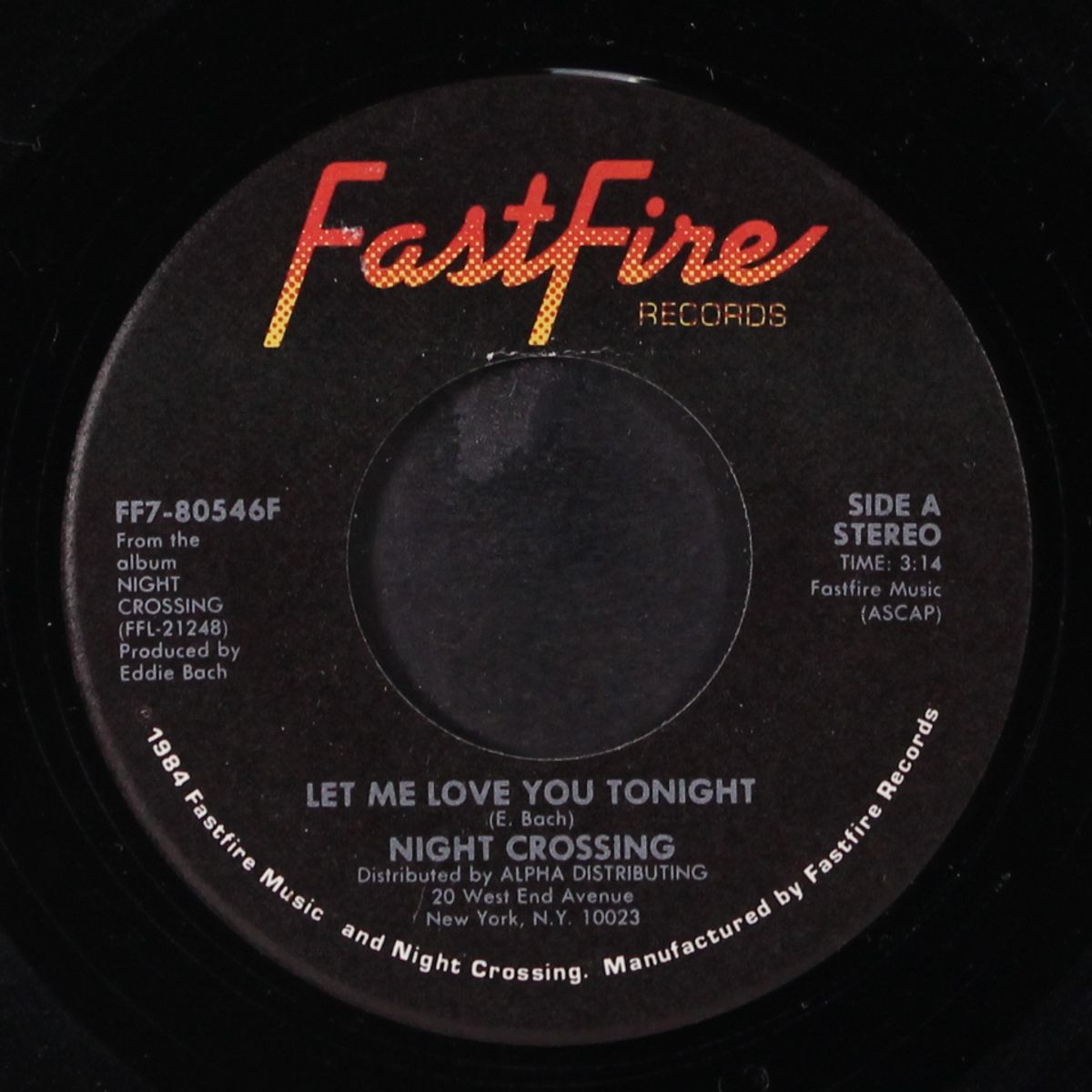 let me love you tonight by NIGHT CROSSING