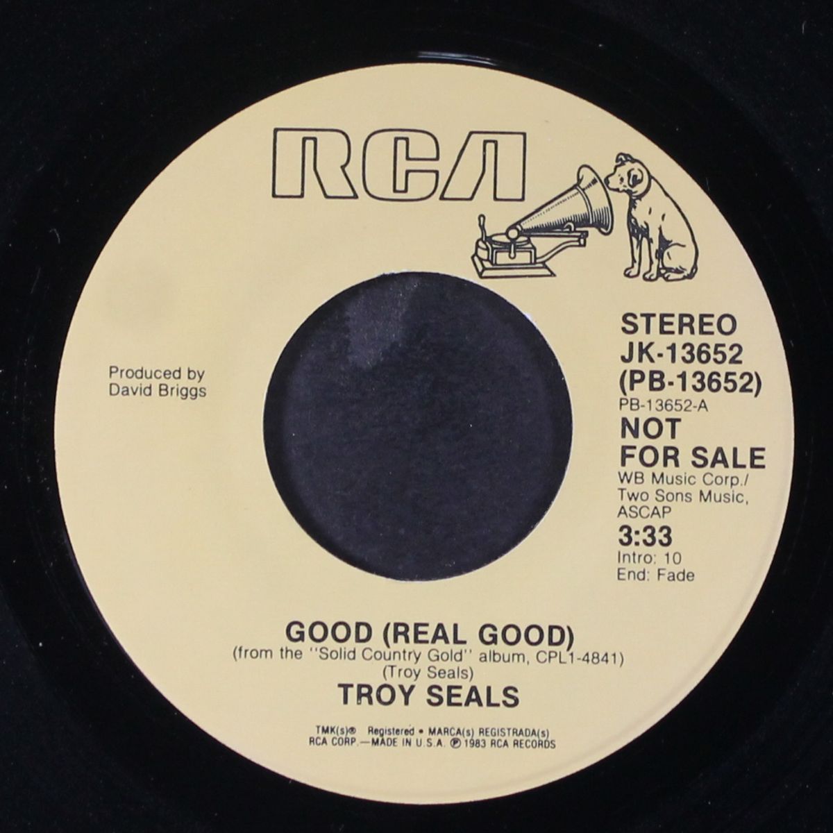 good (real good / same) by TROY SEALS