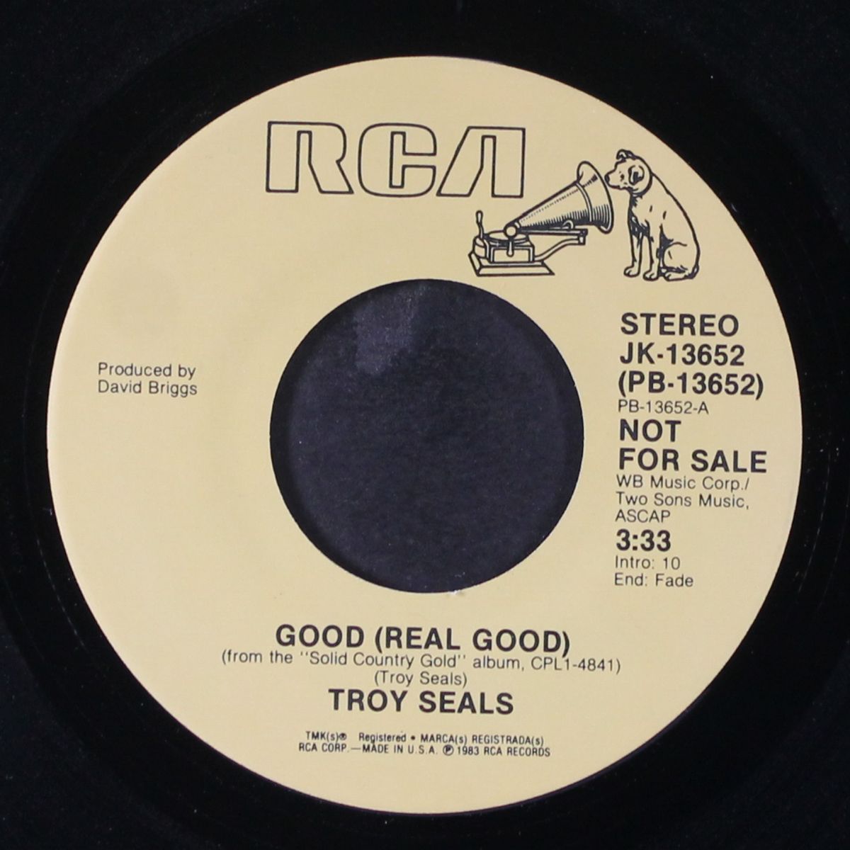 good (real good / same) by TROY SEALS