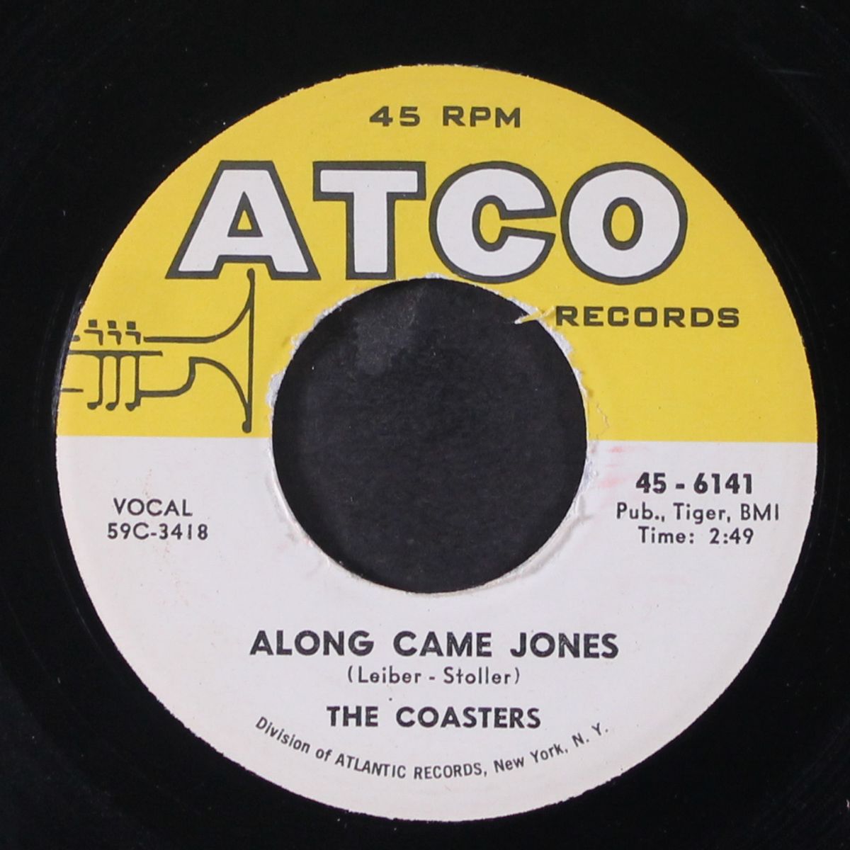 along came jones / that is rock & roll by COASTERS