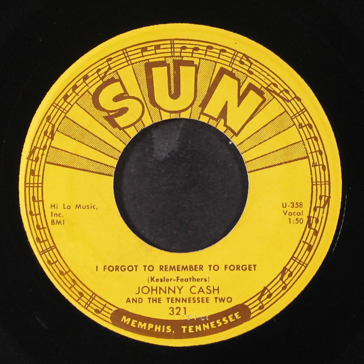 i forgot to remember to forget / katy too by JOHNNY CASH