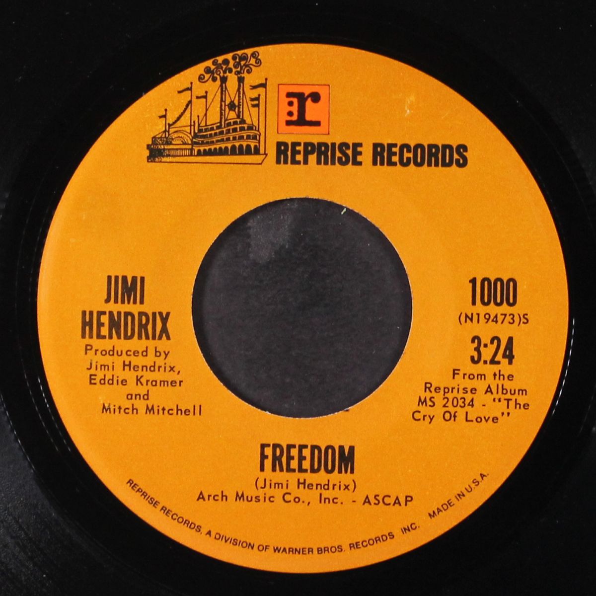freedom / angel by JIMI HENDRIX