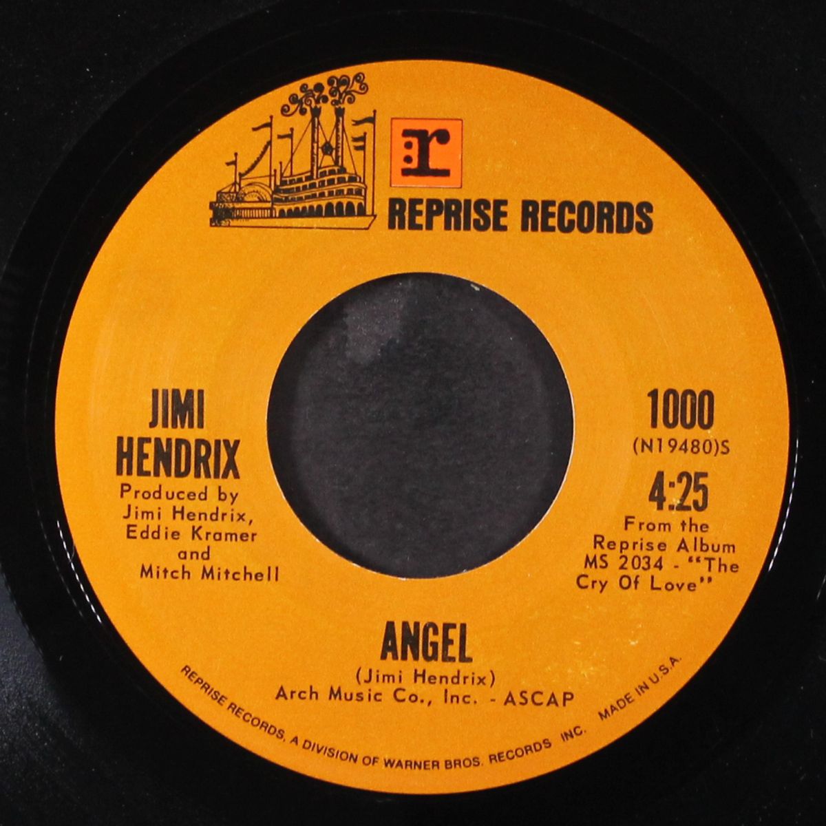 freedom / angel by JIMI HENDRIX