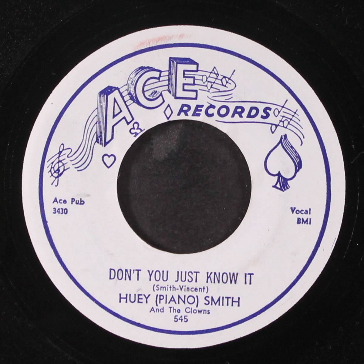 don't you just know it / high blood pressure by HUEY SMITH