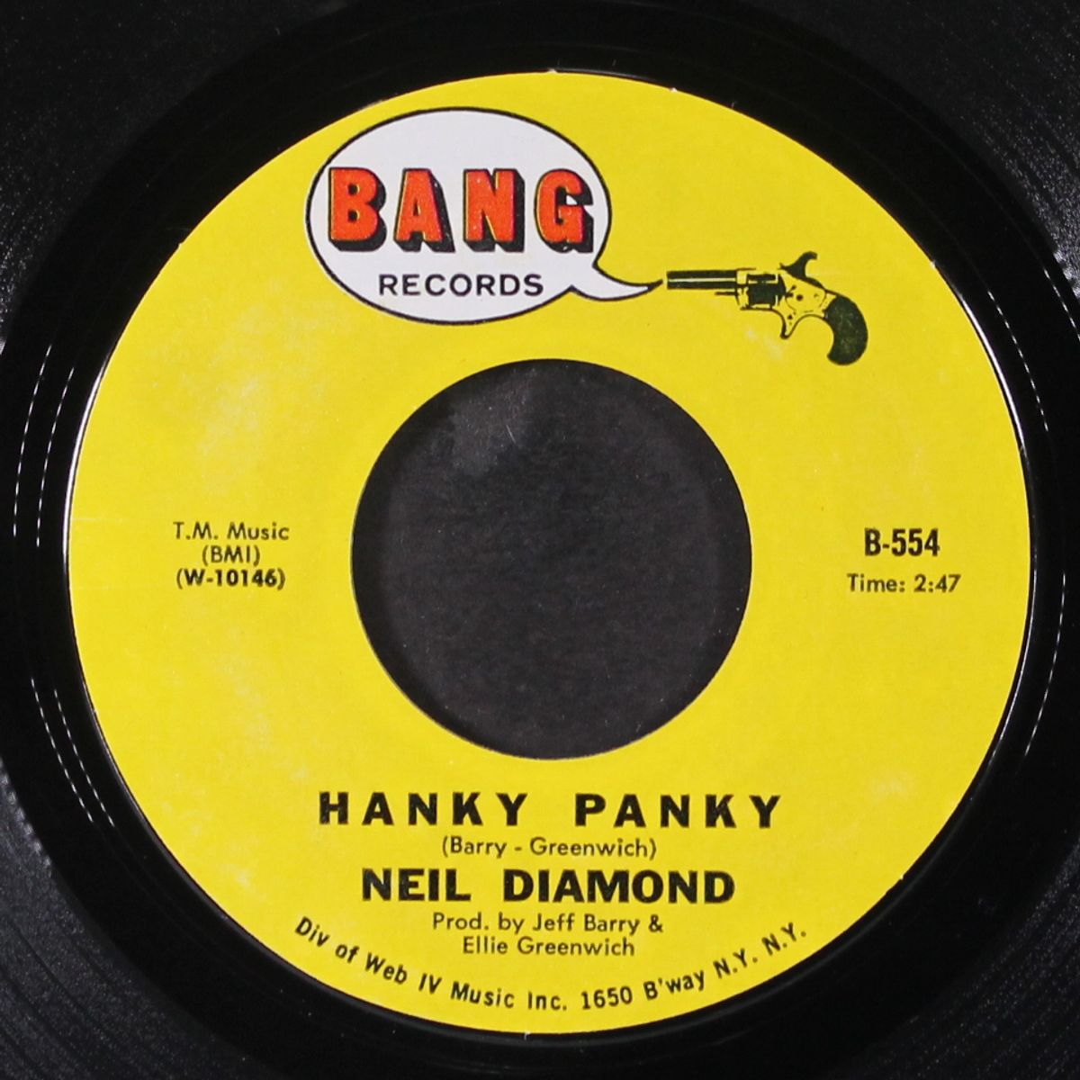hanky panky / new orleans by NEIL DIAMOND