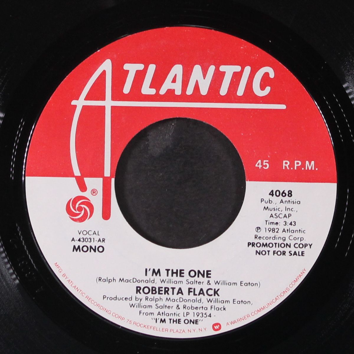 i'm the one / mono by ROBERTA FLACK