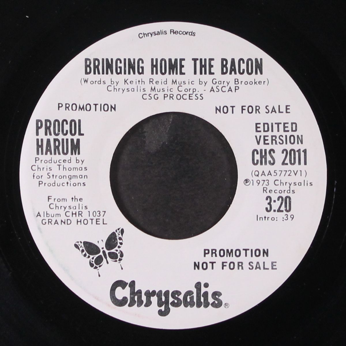 bringing home the bacon / unedited by PROCOL HARUM