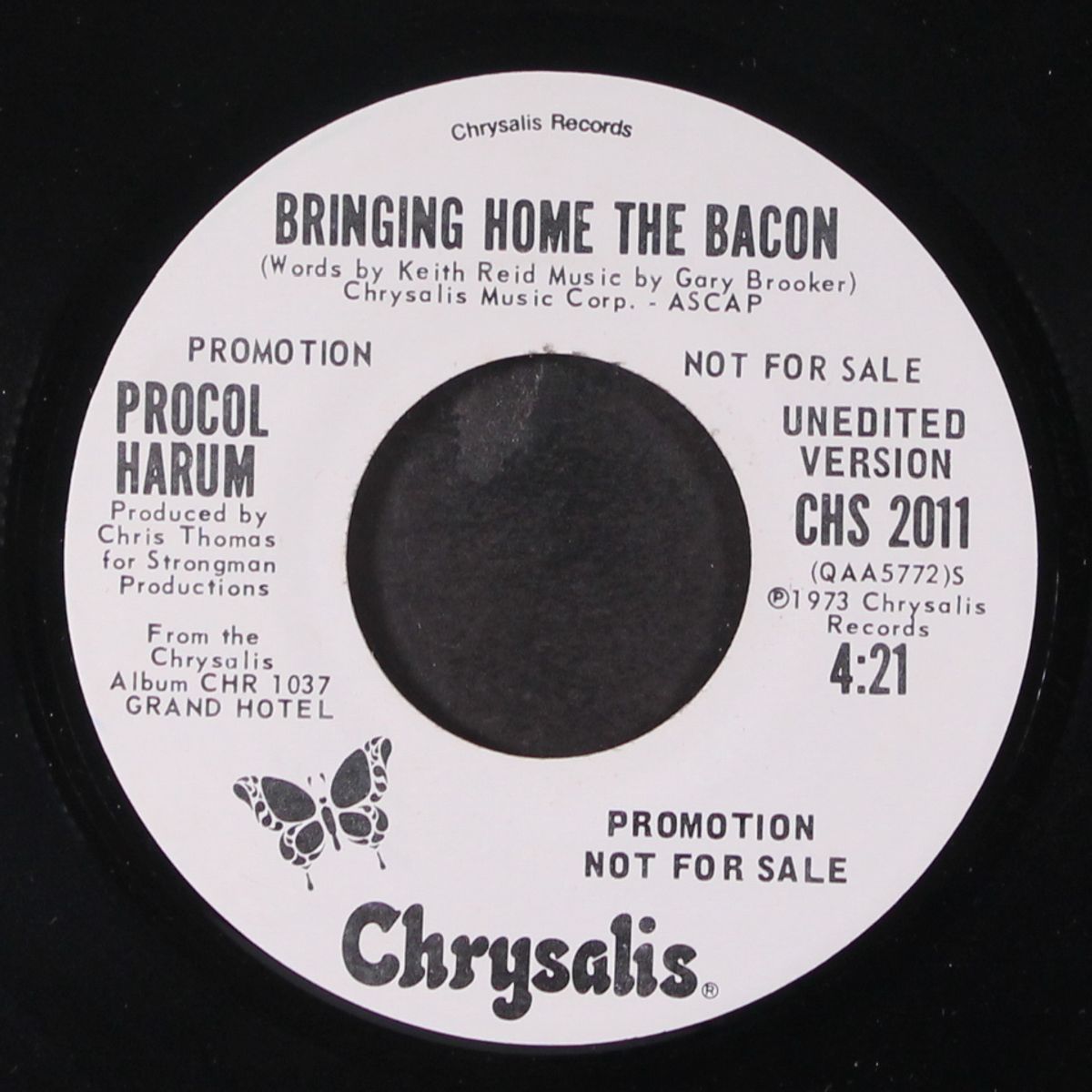 bringing home the bacon / unedited by PROCOL HARUM
