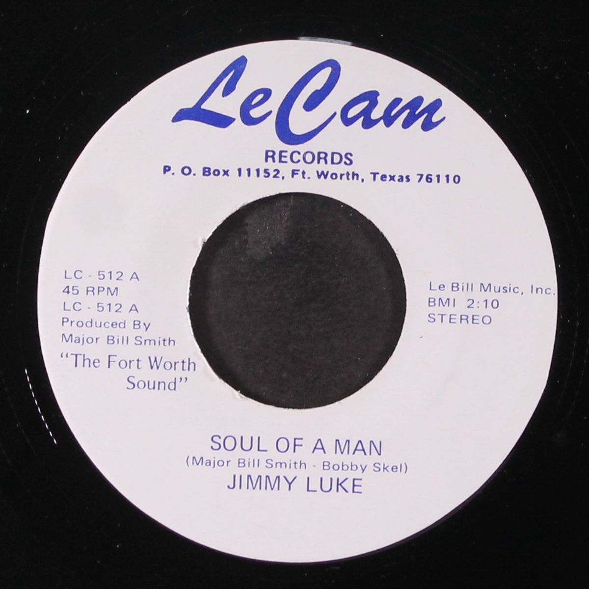 soul of a man / my darling ginger by JIMMY LUKE / JIMMY LUKE & BRUCE CHANNEL