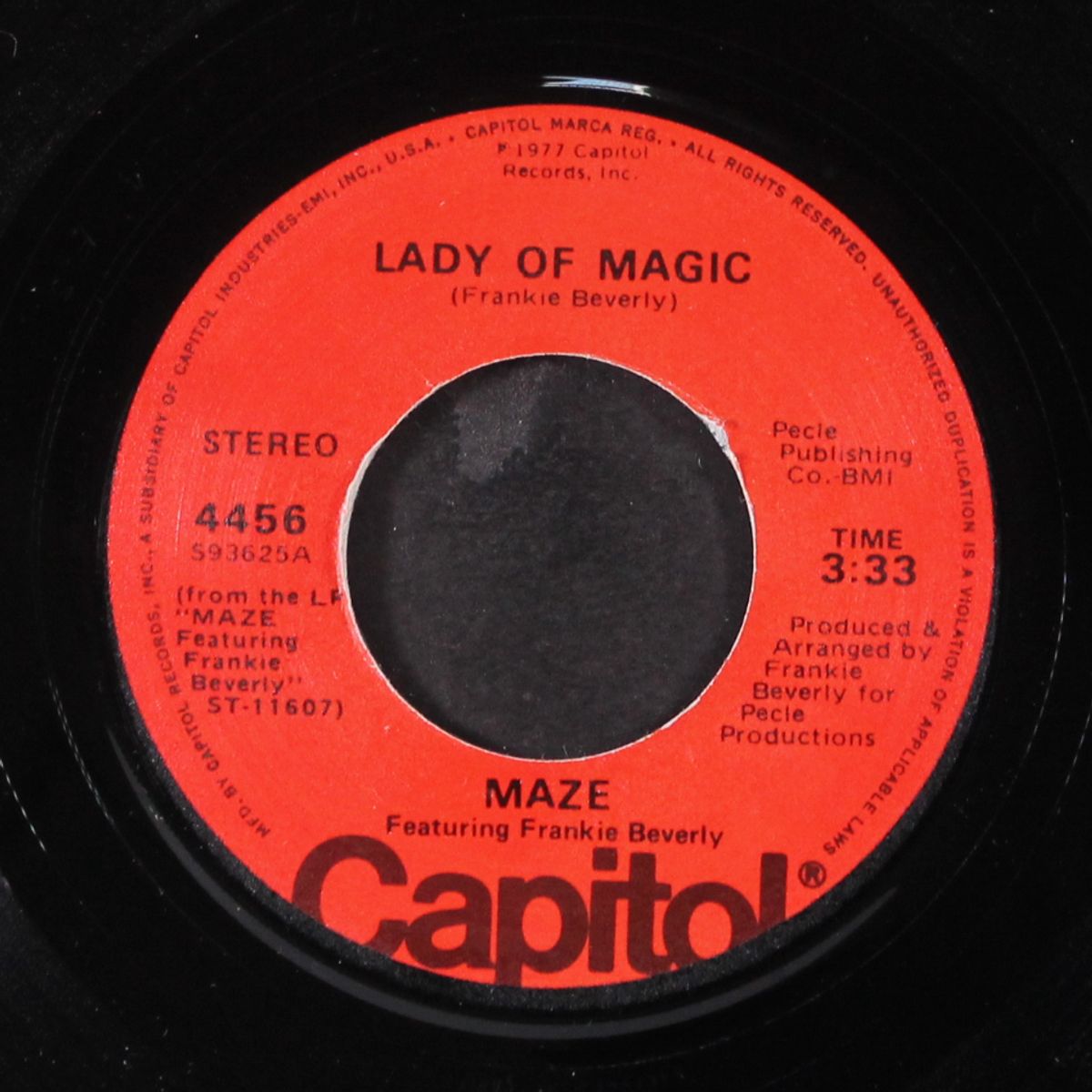 lady of magic / time is on my side by MAZE