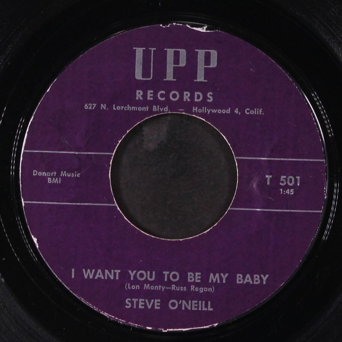 i need someone / i want you to be my baby by STEVE O'NEILL