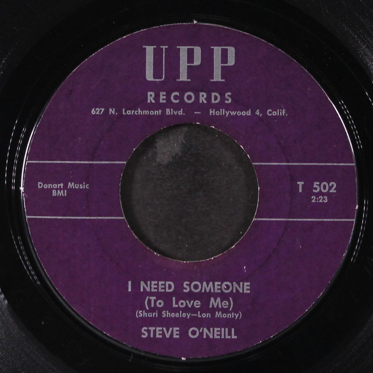 i need someone / i want you to be my baby by STEVE O'NEILL