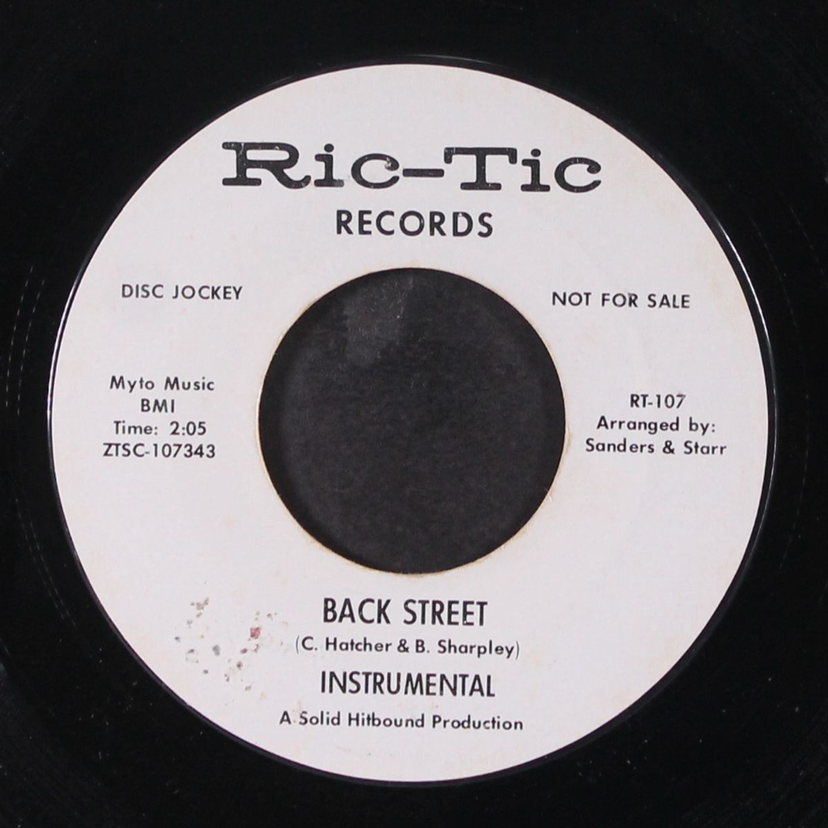 back street / instrumental by EDWIN STARR