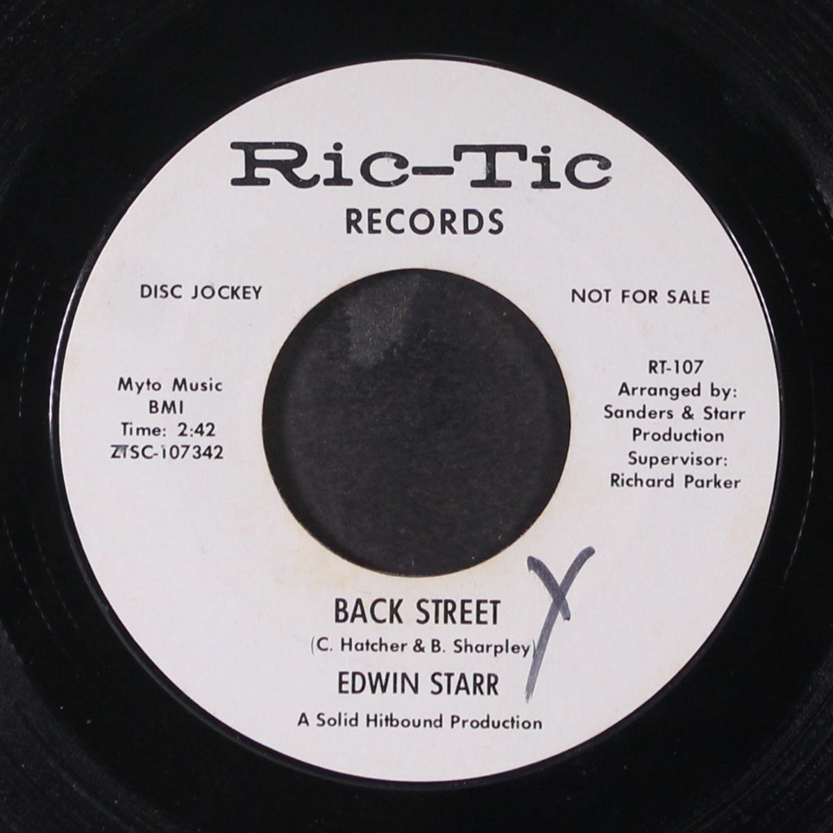 back street / instrumental by EDWIN STARR