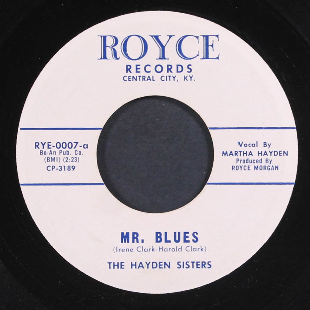 silent tears / mr. blues by HAYDEN SISTERS