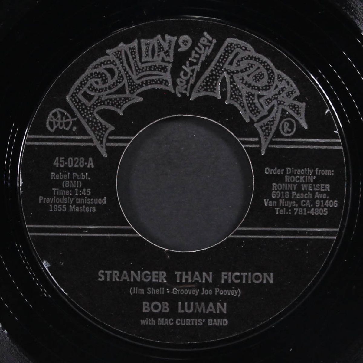 stranger than fiction by BOB LUMAN