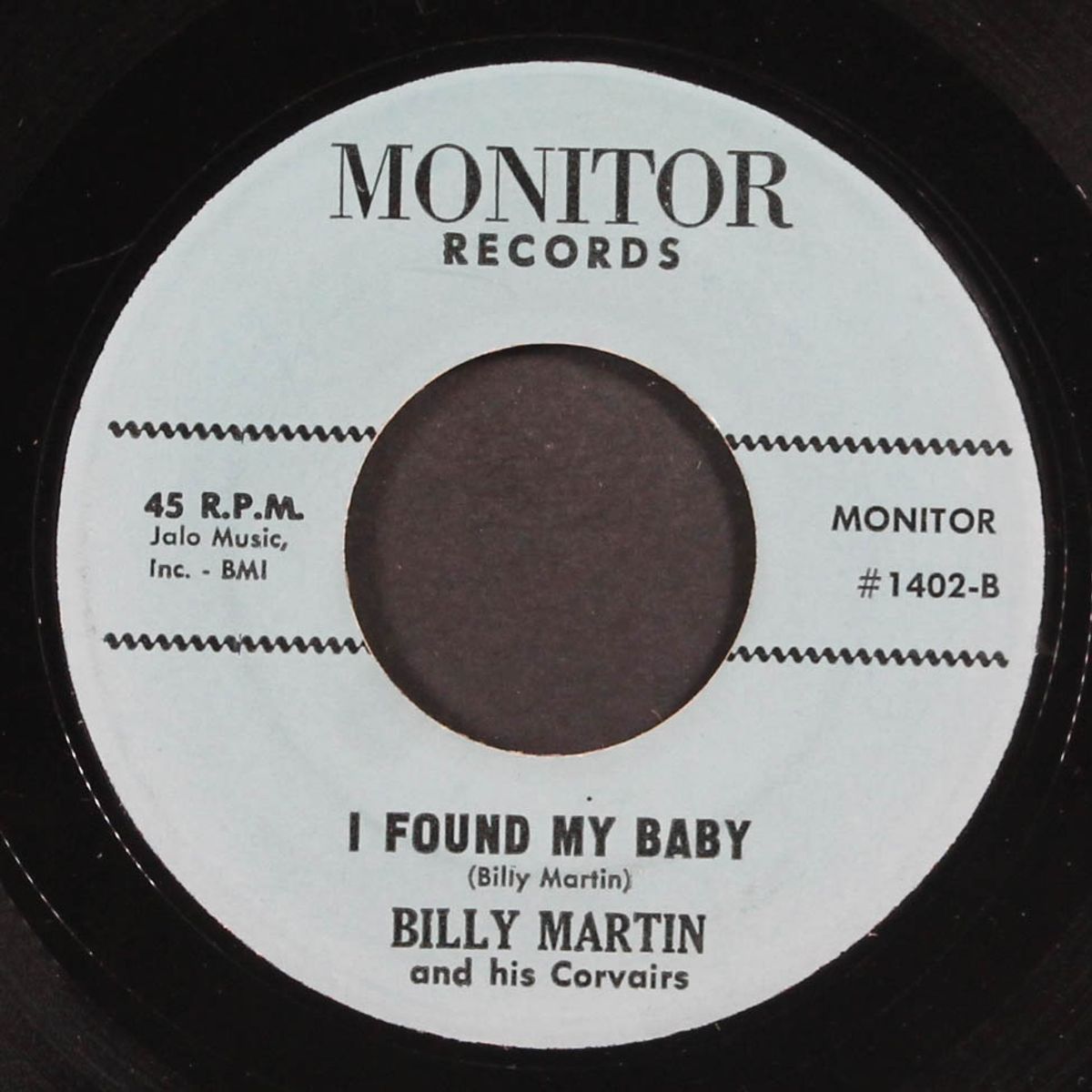sweeney's twist / i found my baby by BILLY MARTIN