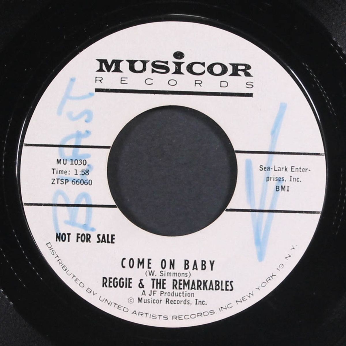 the year that gave me you / come on baby by REGGIE & REMARKABLES