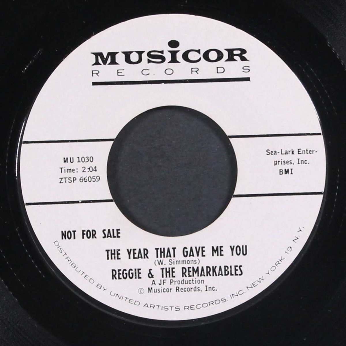 the year that gave me you / come on baby by REGGIE & REMARKABLES