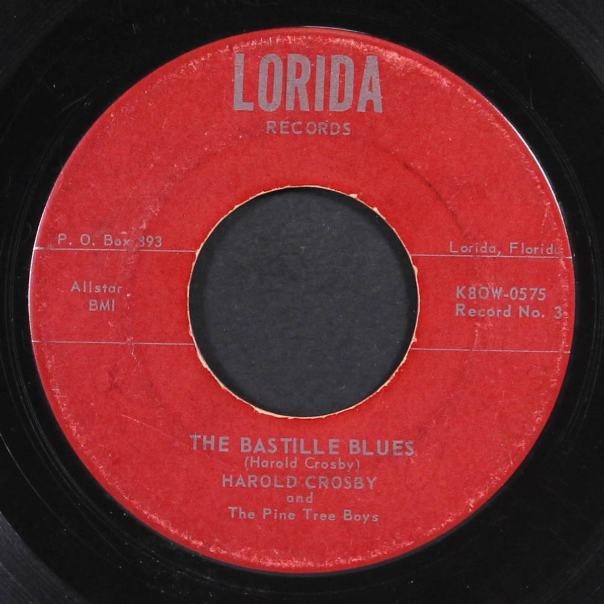 the bastille blues by HAROLD CROSBY