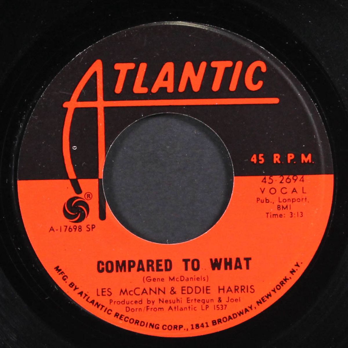 cold duck time / compared to what by LES MCCANN