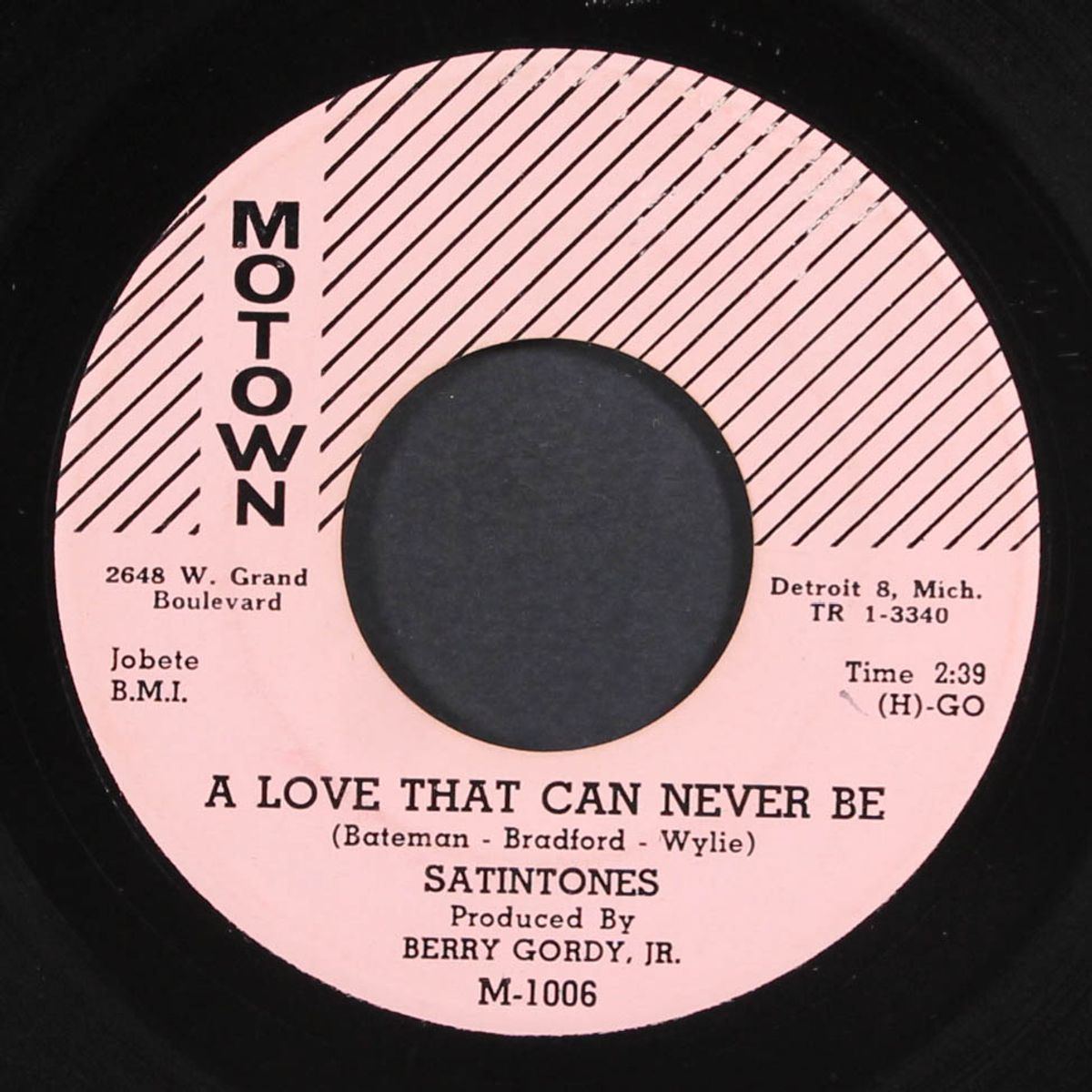 angel / a love that can never be by SATINTONES