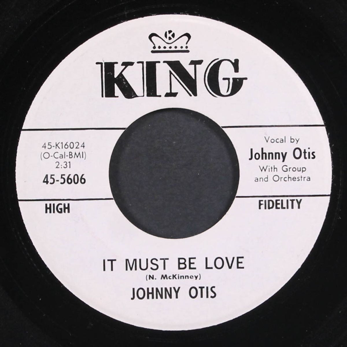 she's all right / it must be love by JOHNNY OTIS