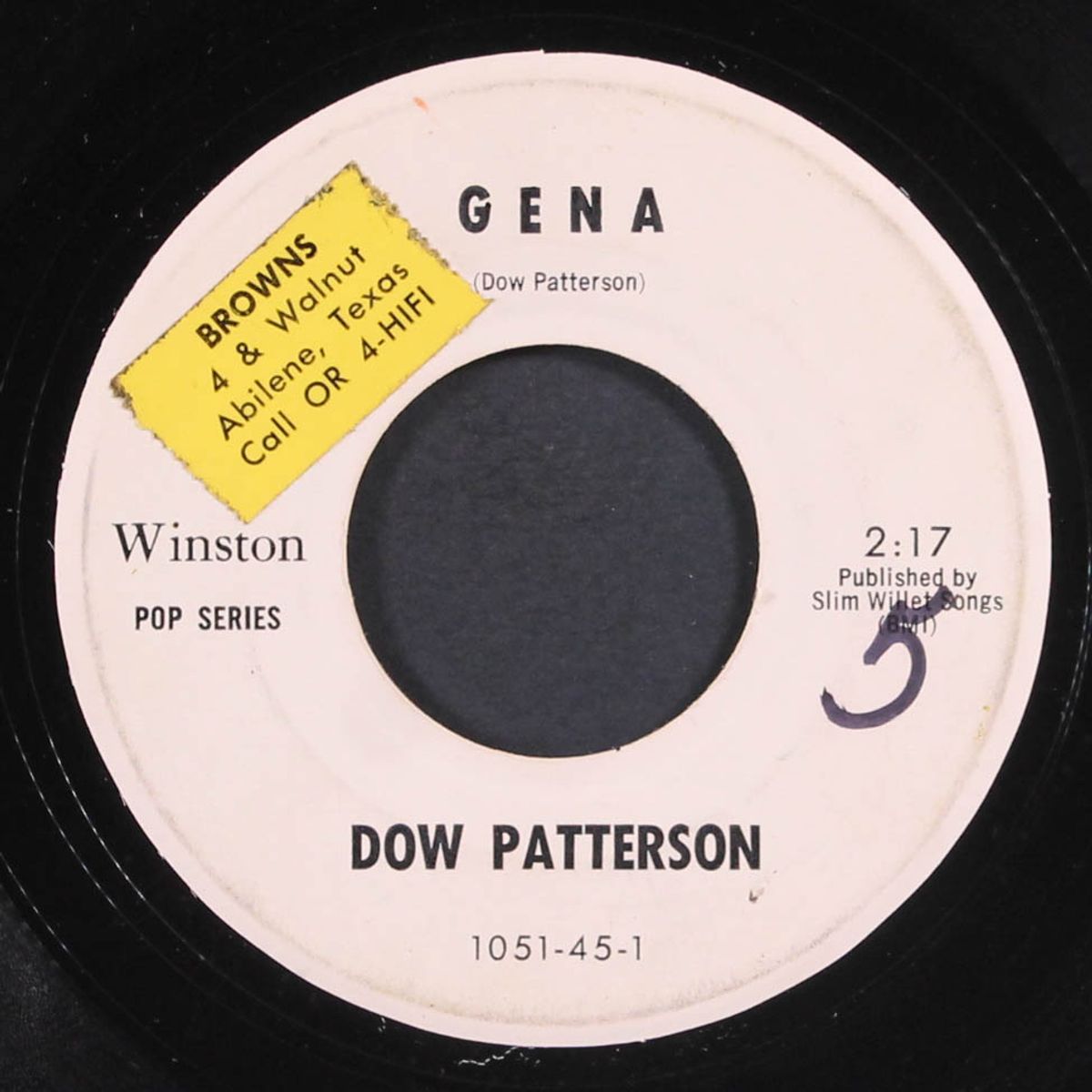 gena / out of my mind by DOW PATTERSON