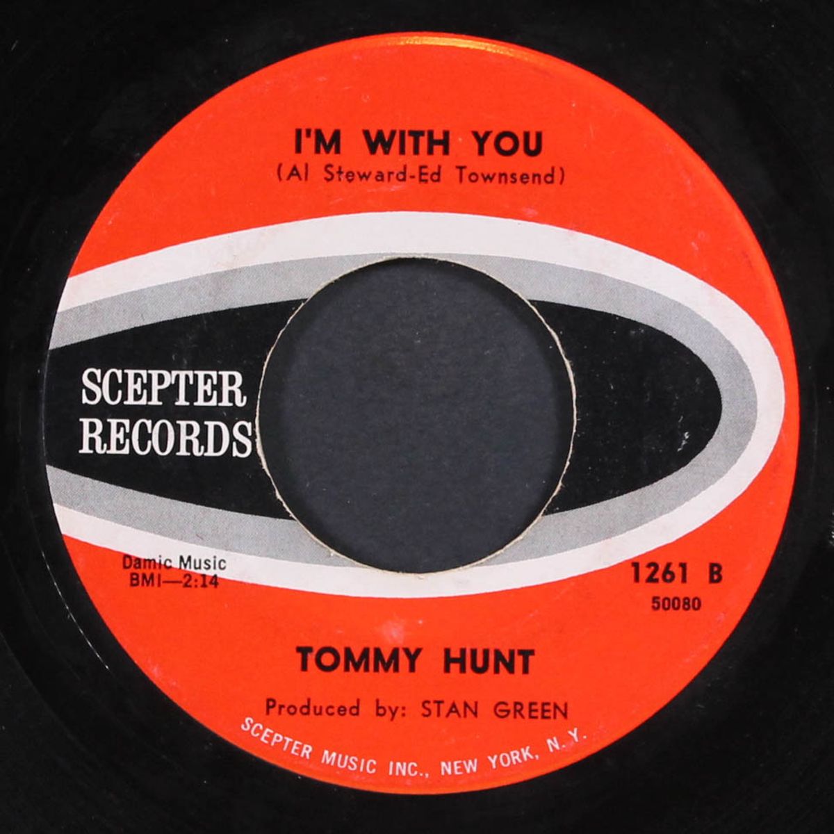 i am a witness / i'm with you by TOMMY HUNT