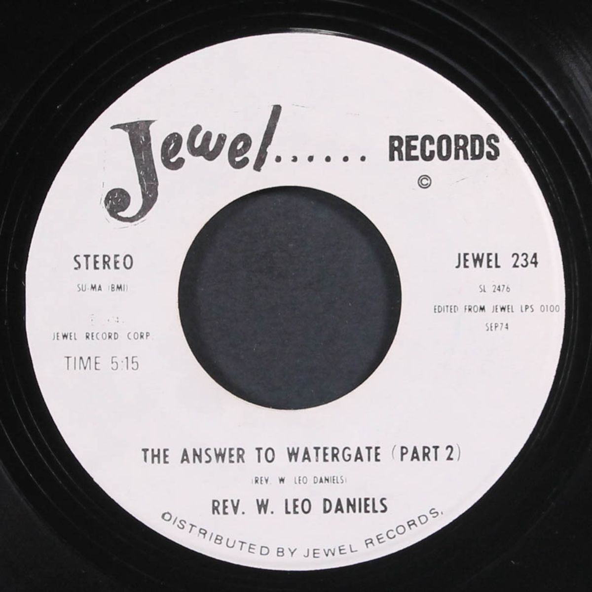 the answer to watergate / part 2 by REV. W. LEO DANIELS