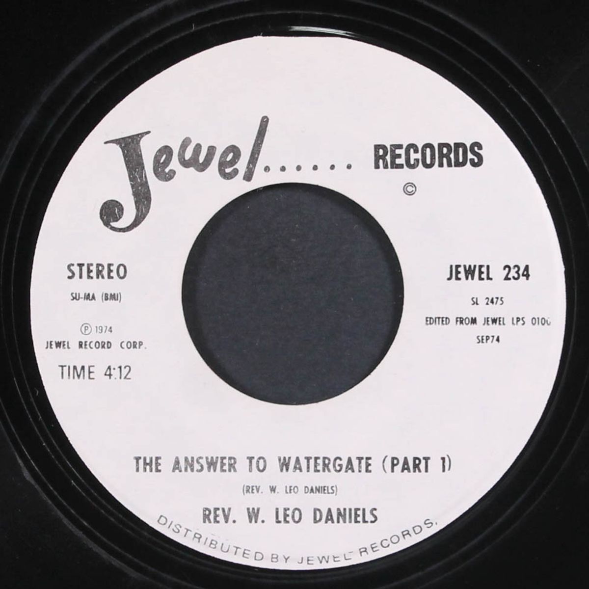 the answer to watergate / part 2 by REV. W. LEO DANIELS