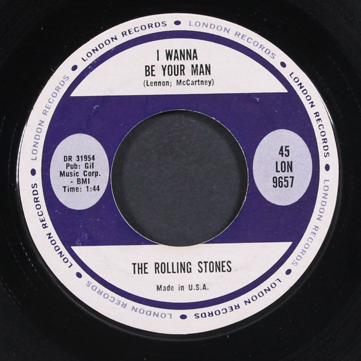 not fade away / i wanna be your man by ROLLING STONES
