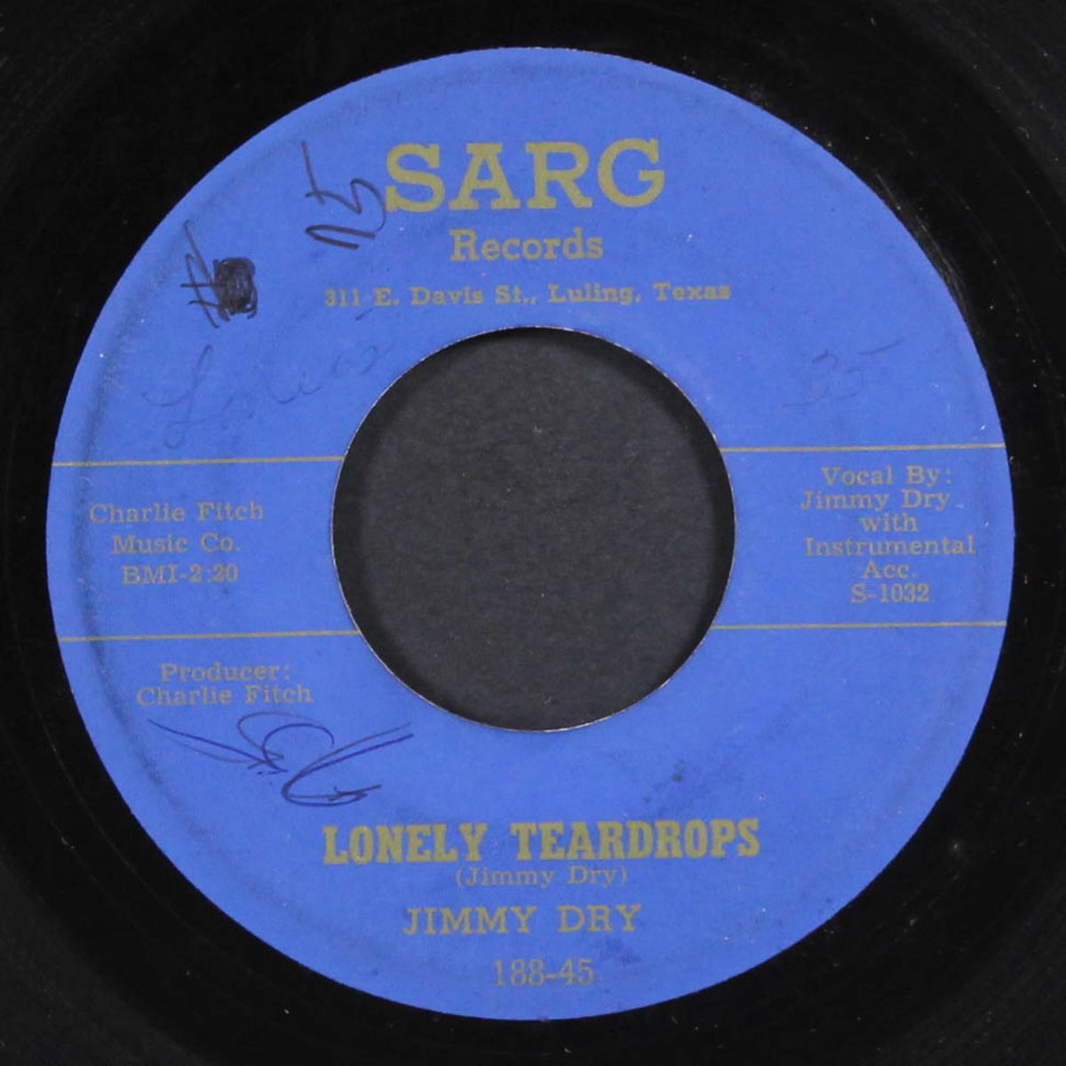 i'm just a stand-in / lonely teardrops by JIMMY DRY