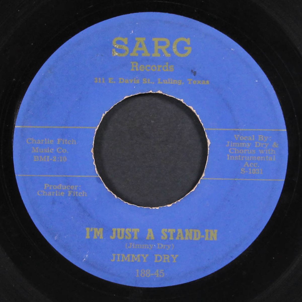 i'm just a stand-in / lonely teardrops by JIMMY DRY