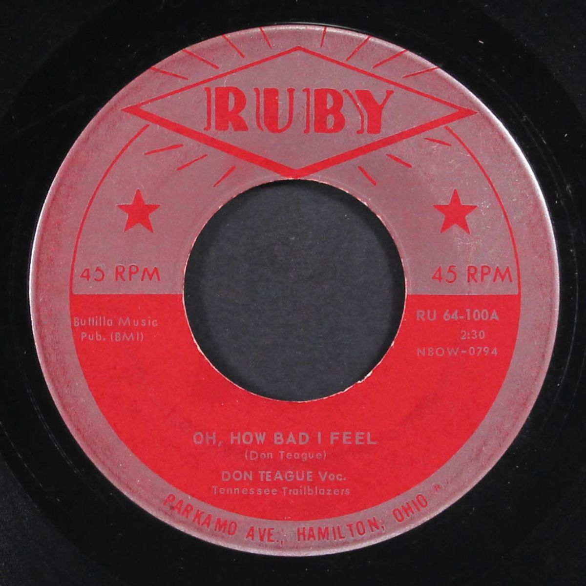 oh, how bad i feel / maybe by DON TEAGUE