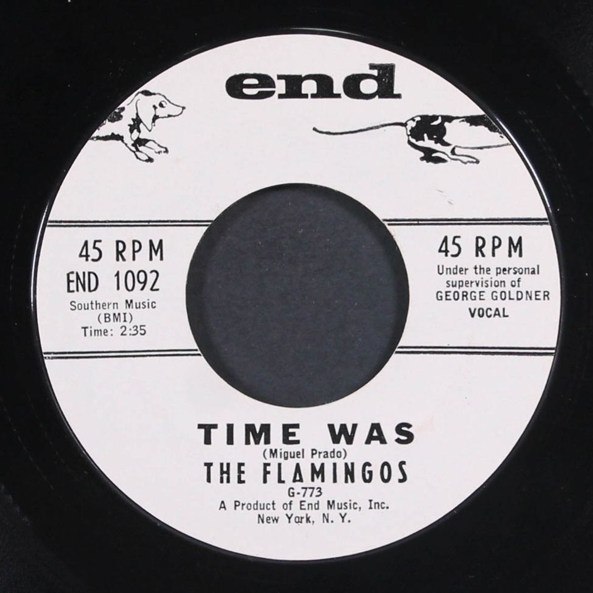 dream girl / time was by FLAMINGOS