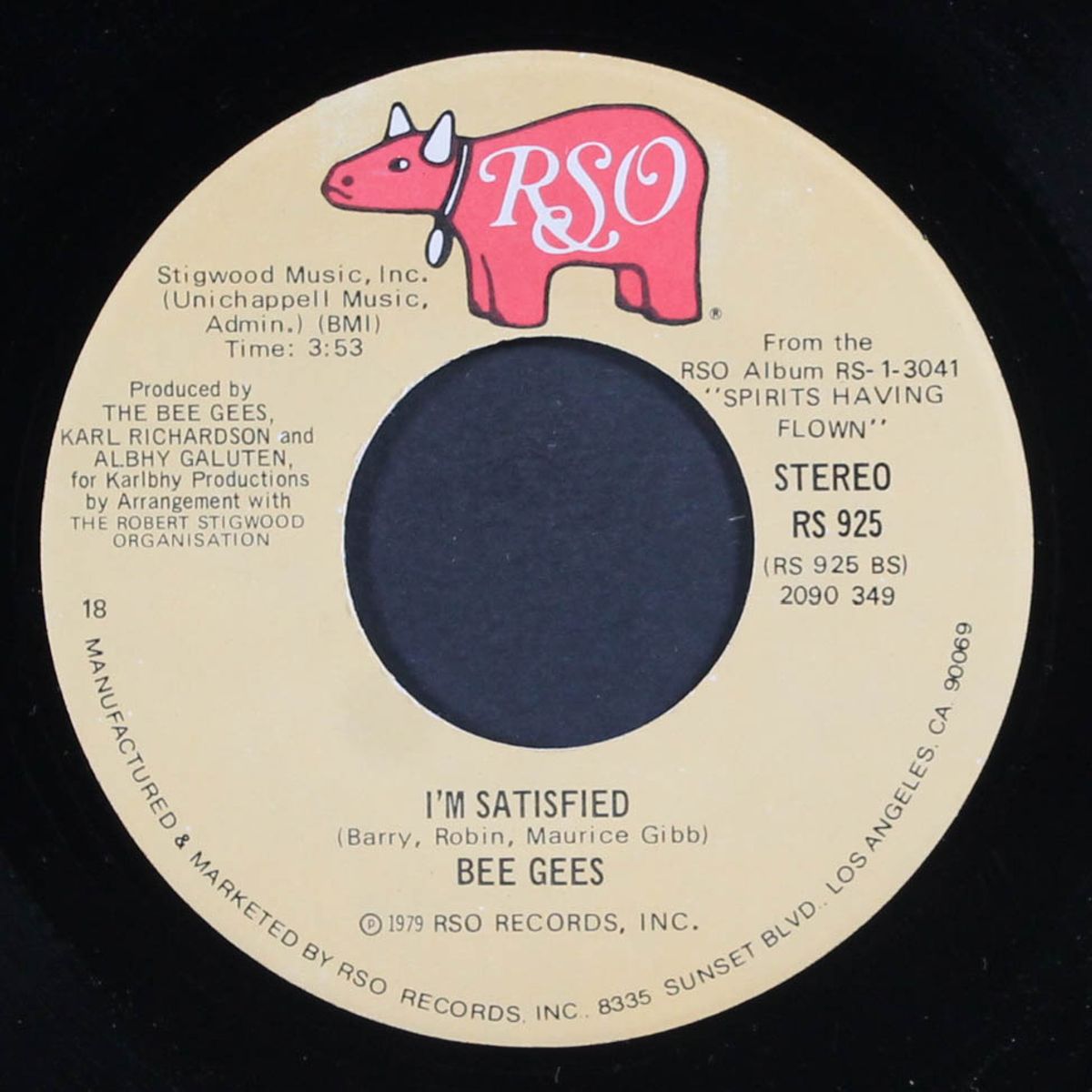 love you inside out / i'm satisfied by BEE GEES