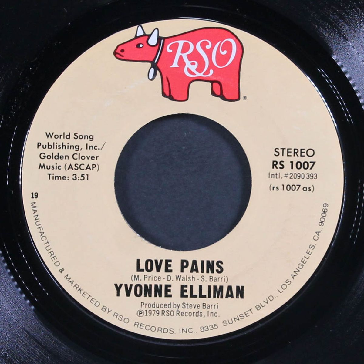 love pains / rock me slowly by YVONNE ELLIMAN