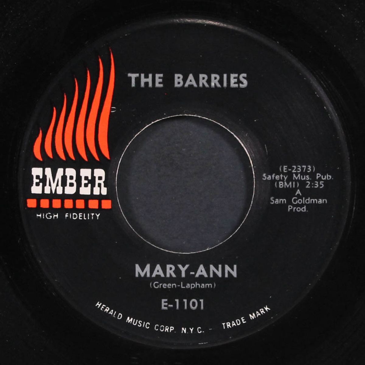 tonight-tonight / mary-ann by BARRIES