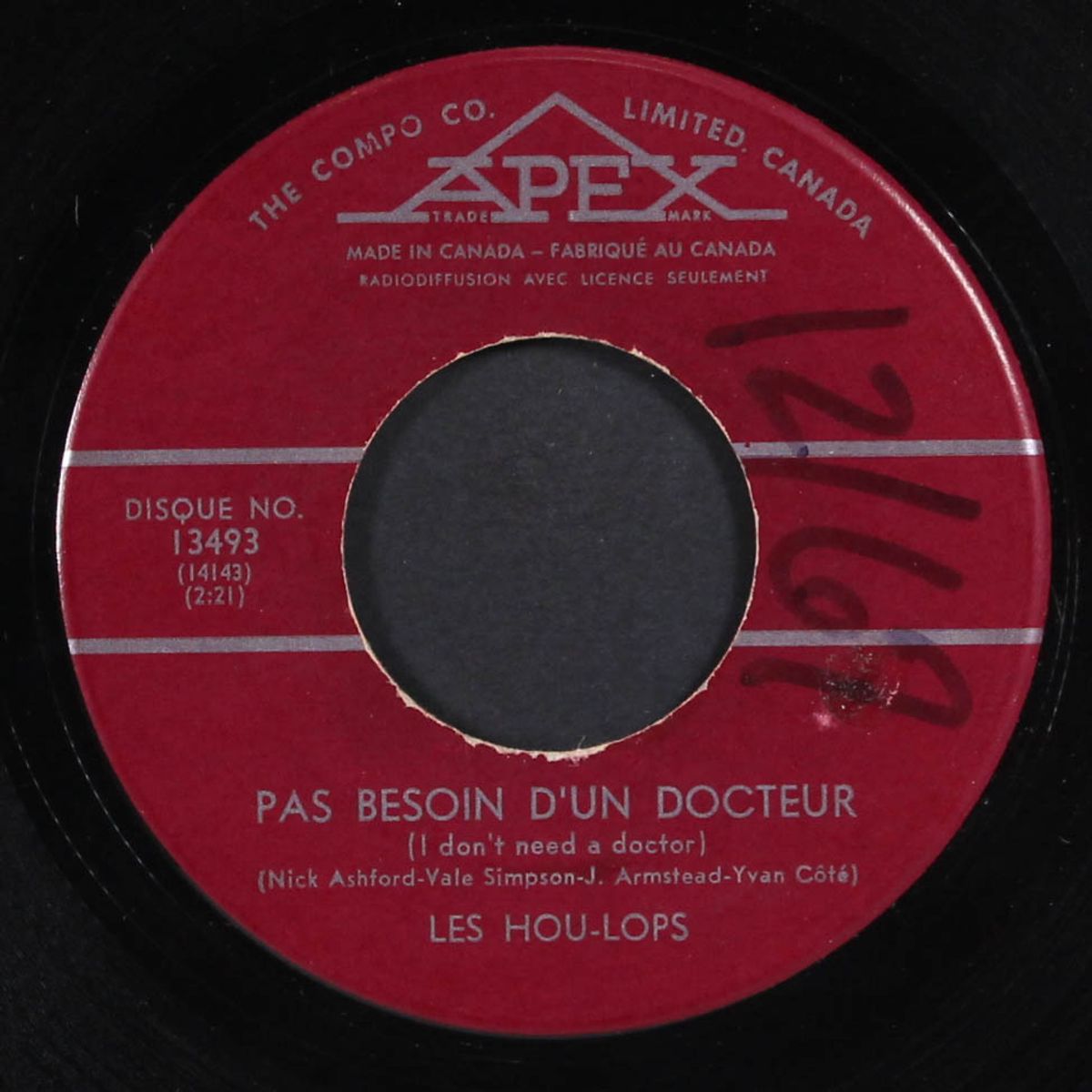 pas besoin d'un docteur / je vous salue marie by LES HOU-LOPS
