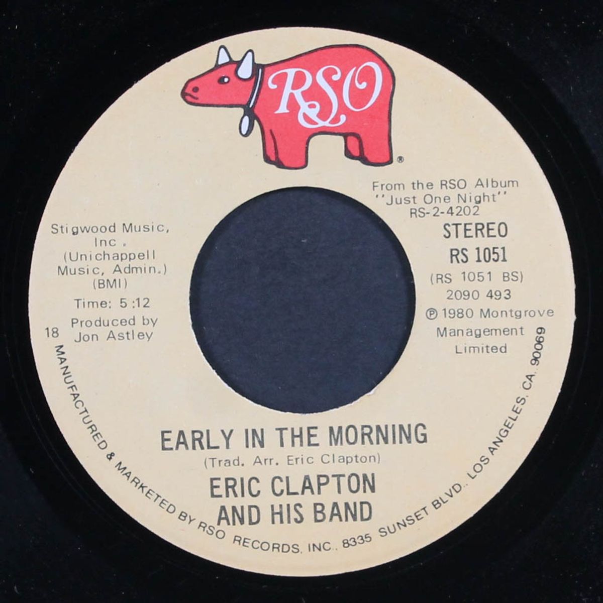 blues power / early in the morning by ERIC CLAPTON