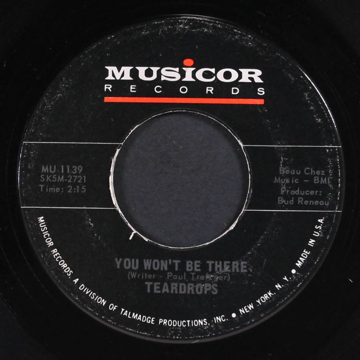 you won't be there / tears come tumbling by TEARDROPS