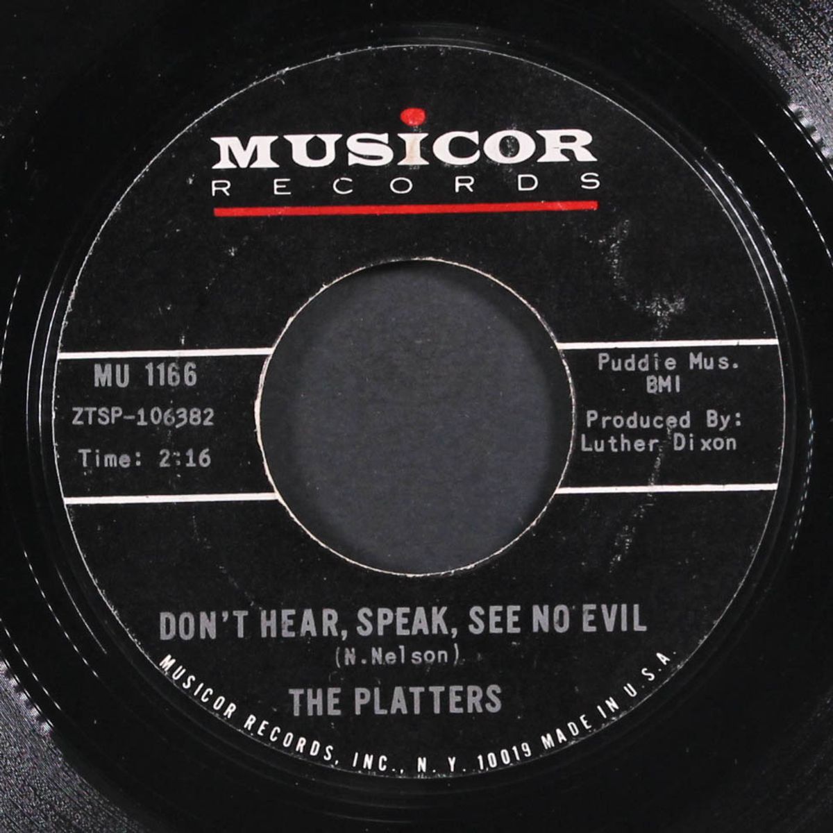 hear no evil, speak no evil, see no evil / i love you 1000 times by PLATTERS