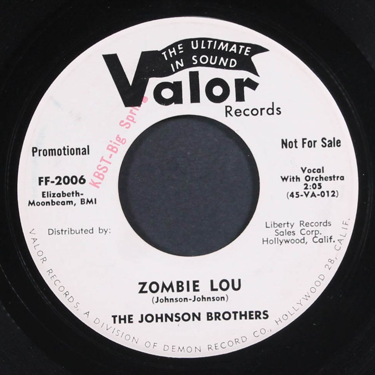 zombie lou / casting my spell by JOHNSON BROTHERS