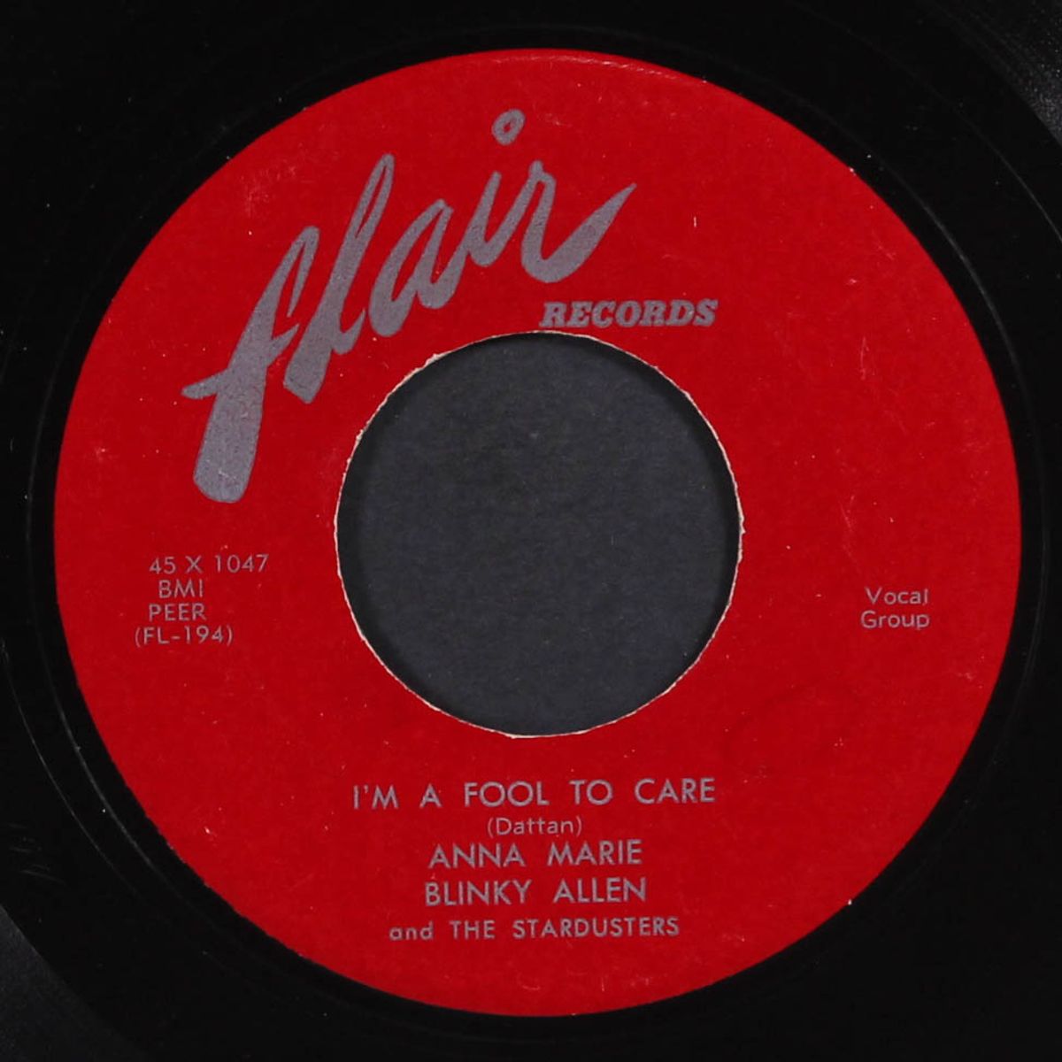i'm a fool to care / an angel cried by ANNA MARIE
