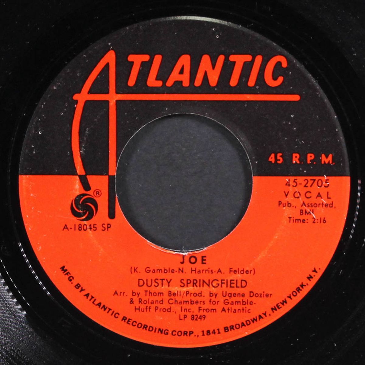 silly, silly, fool / joe by DUSTY SPRINGFIELD