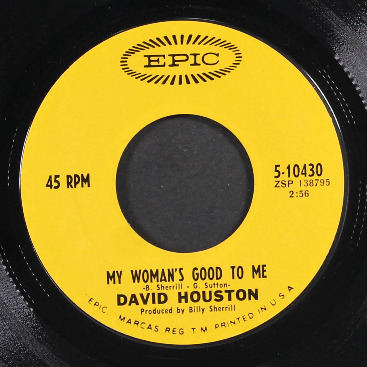 my woman's good to me / lullaby to a little girl by DAVID HOUSTON