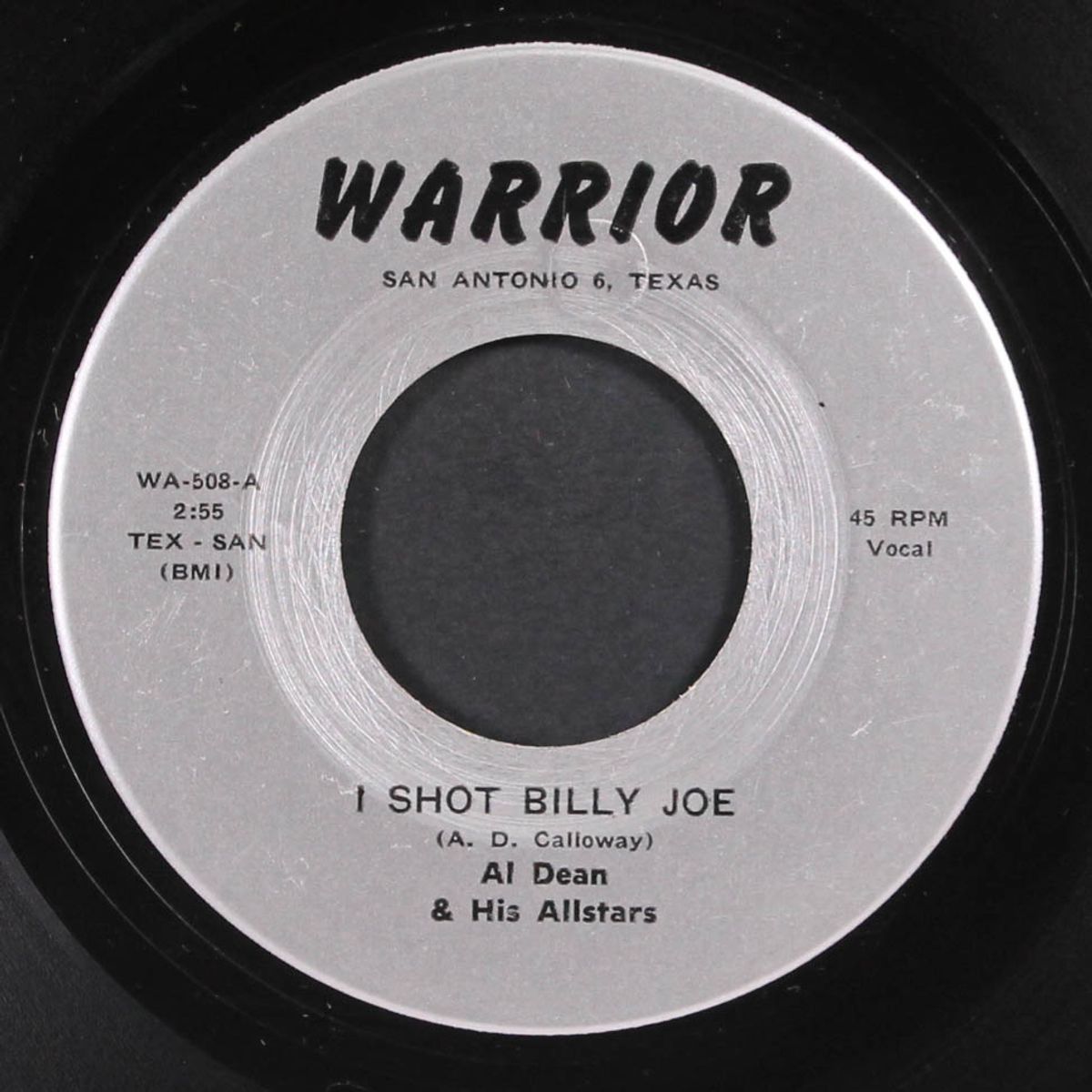 verge of the blues / i shot billy joe by AL DEAN & ALLSTARS